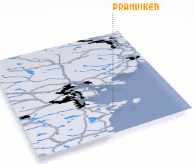 3d view of Pråmviken