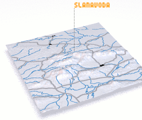 3d view of Slana Voda