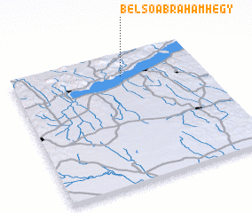 3d view of Belsőábrahámhegy