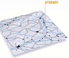 3d view of Vydrany