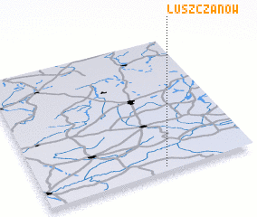 3d view of Łuszczanów