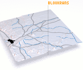 3d view of Bloukrans