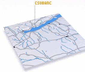 3d view of Csobánc