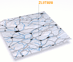 3d view of Žlutava