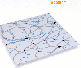 3d view of Opavice
