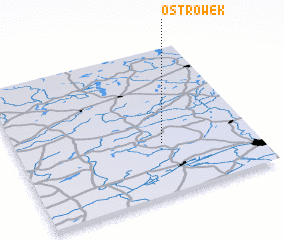 3d view of Ostrówek