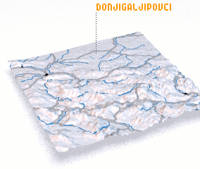 3d view of Donji Galjipovci