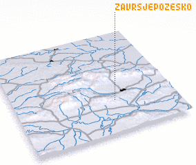 3d view of Završje Požeško