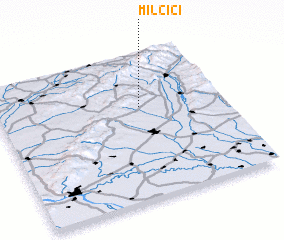 3d view of Milčíci