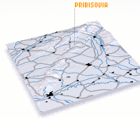 3d view of Pribišovia