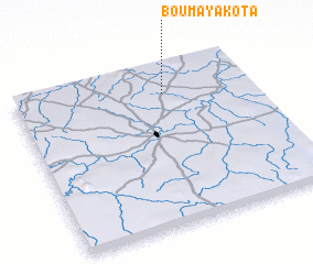 3d view of Boumaya-Kota