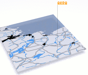 3d view of Åkra