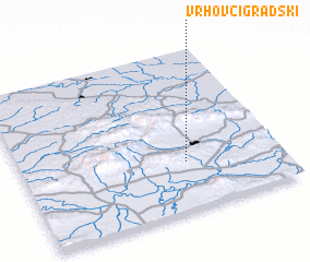 3d view of Vrhovci Gradski