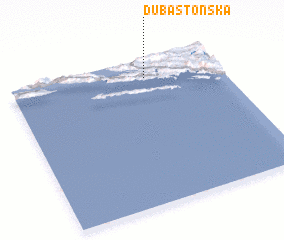 3d view of Duba Stonska