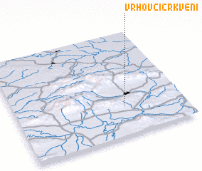 3d view of Vrhovci Crkveni