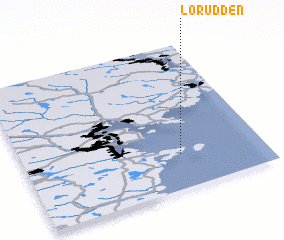 3d view of Lörudden