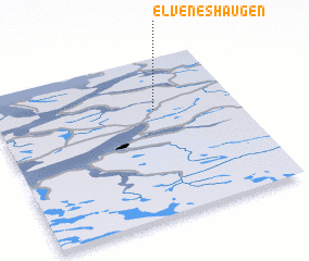 3d view of Elveneshaugen