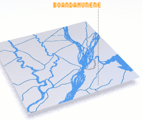 3d view of Boanda-Munene