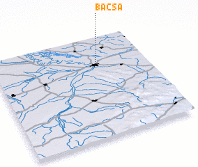 3d view of Bácsa