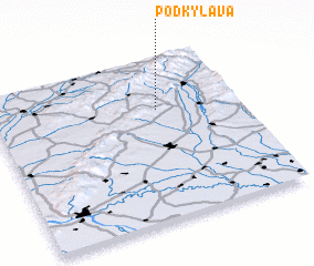 3d view of Podkylava
