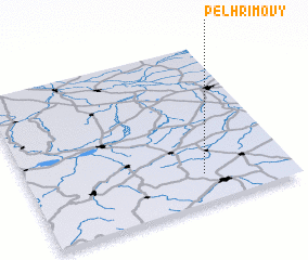 3d view of Pelhřimovy