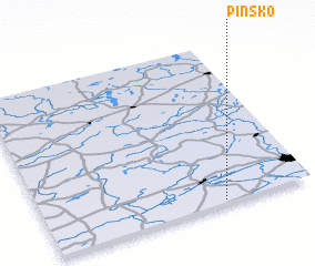 3d view of Pińsko