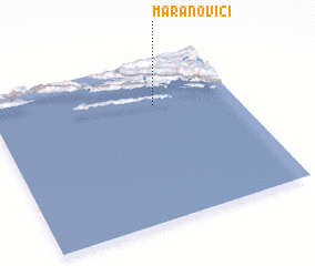 3d view of Maranovići