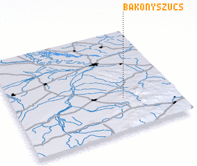 3d view of Bakonyszücs