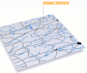 3d view of Nowa Cerkiew