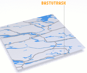 3d view of Bastuträsk