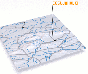 3d view of Ćešljakovci