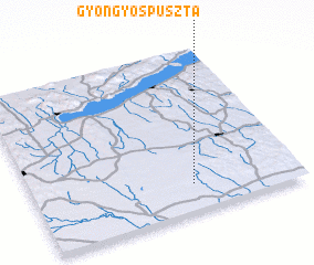 3d view of Gyöngyöspuszta