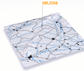 3d view of Uhliská