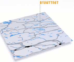 3d view of Byvattnet