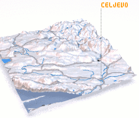 3d view of Čeljevo