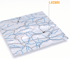 3d view of Lužani