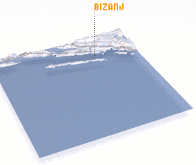 3d view of Bižanj