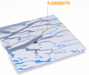 3d view of Fjordbotn