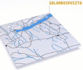 3d view of Galambospuszta