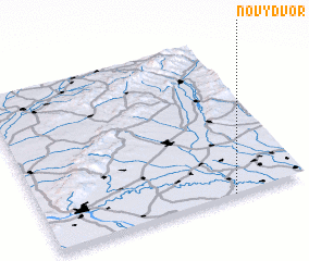 3d view of Nový Dvor