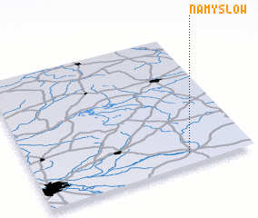 3d view of Namysłów