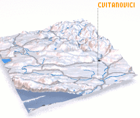 3d view of Cvitanovići