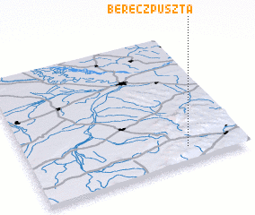 3d view of Bereczpuszta