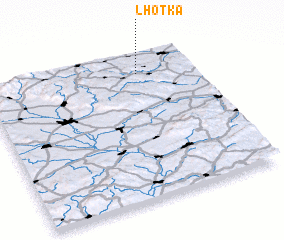 3d view of Lhotka