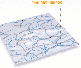 3d view of Slavonski Kobaš