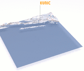 3d view of Kunić