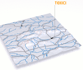 3d view of Tekići