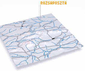 3d view of Rózsapuszta