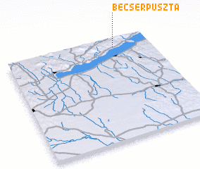 3d view of Becserpuszta