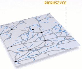 3d view of Pieruszyce